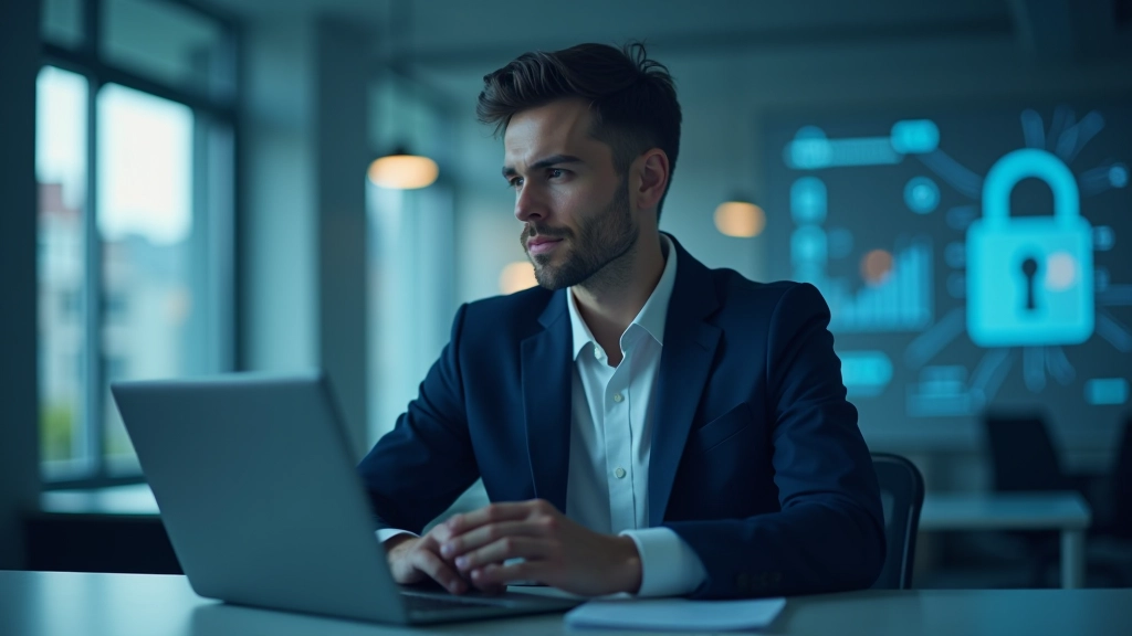 Cadenas numérique et symbole de sécurité représentant la protection des données bancaires en ligne