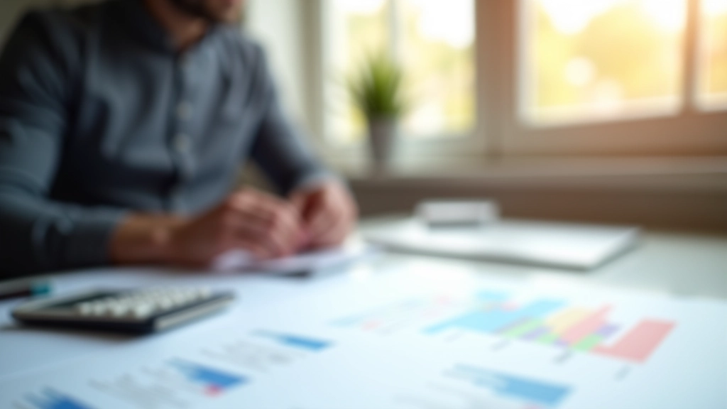 Consultant fintech analysant les graphiques de croissance du marché bancaire mobile